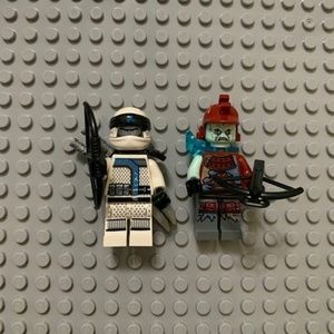 NINJAGO CUSTOM MINIFIGURES ZANE & BLIZZARD ARCHER